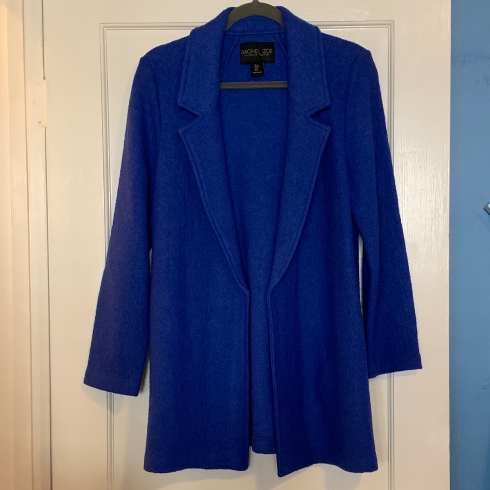 Rachel Zoe Blue Coat